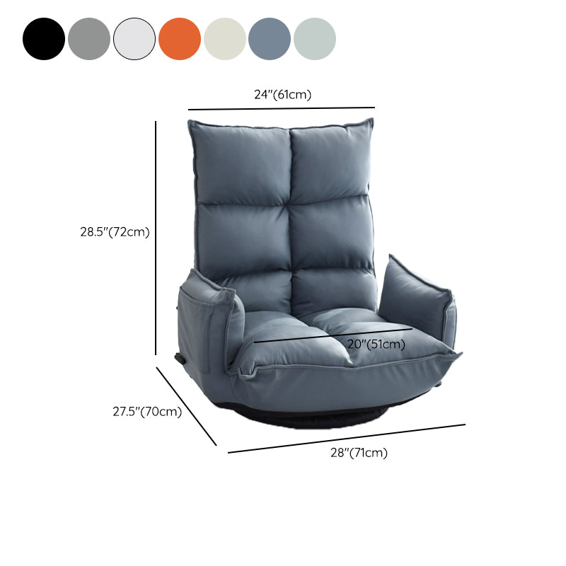 Rocking Standard Recliner Contemporary Style Solid Color Recliner Chair