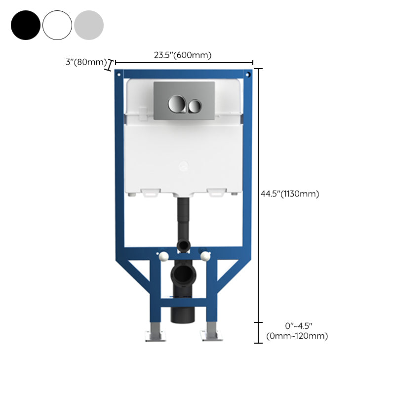 Contemporary Flush Toilet One Piece Toilet Wall Mount Porcelain Urine Toilet