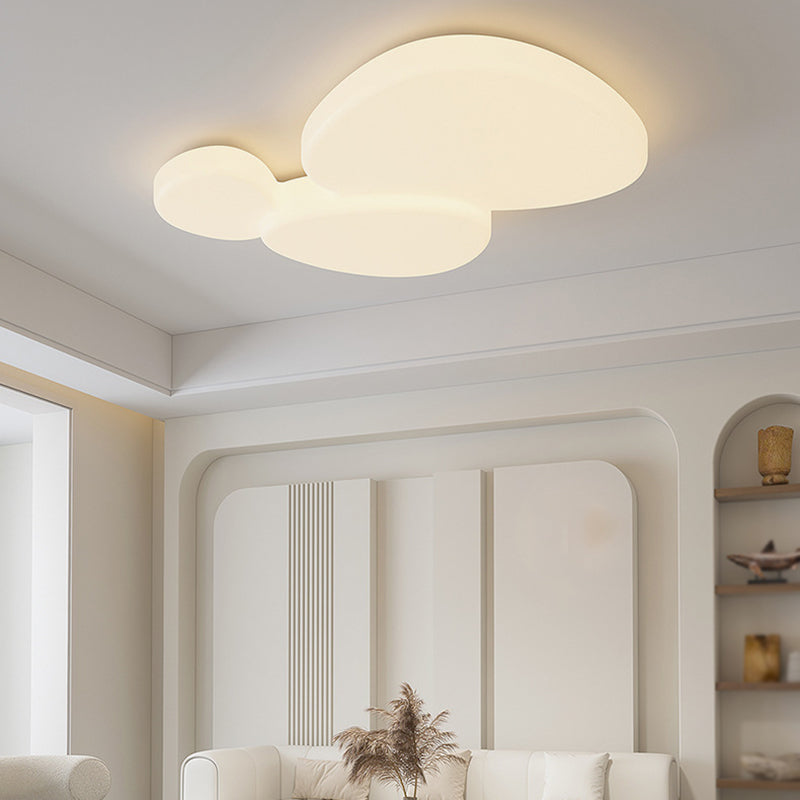 Acrylic Modern Interior LED Ceiling Flush Mount Cloud Shape Flush