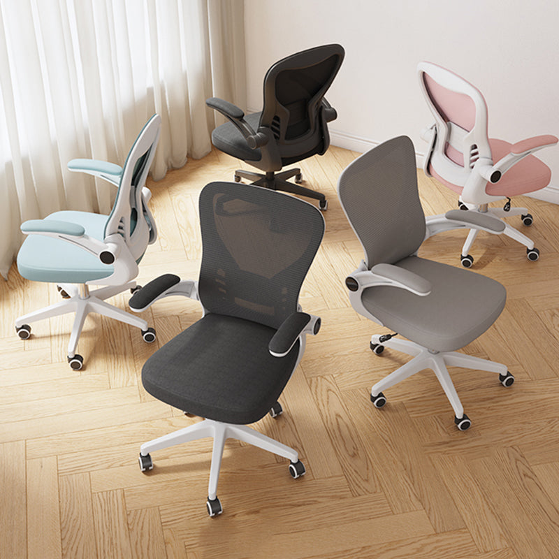 Modern Office Chair Adjustable Seat Height Swivel Chair with Breathable Back