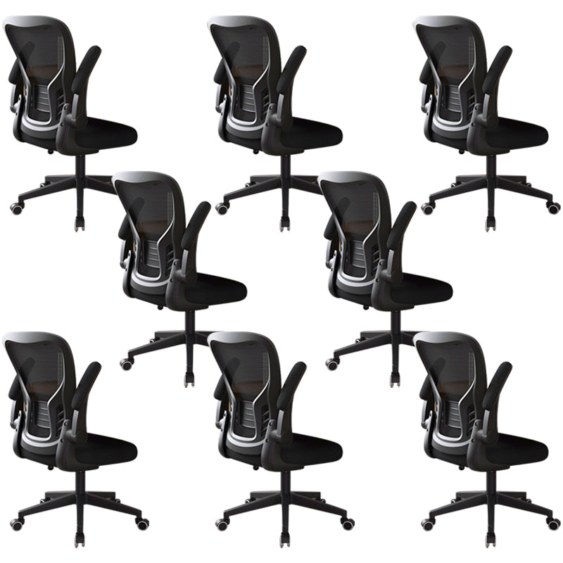 Modern Office Chair Adjustable Seat Height Swivel Chair with Breathable Back