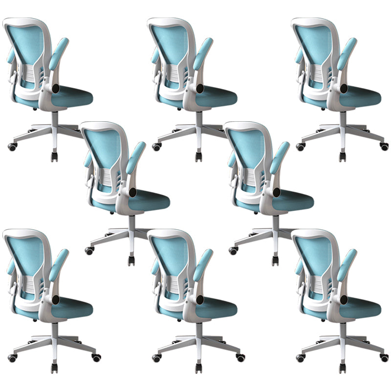 Modern Office Chair Adjustable Seat Height Swivel Chair with Breathable Back