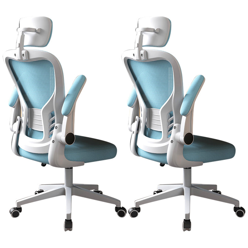 Modern Office Chair Adjustable Seat Height Swivel Chair with Breathable Back