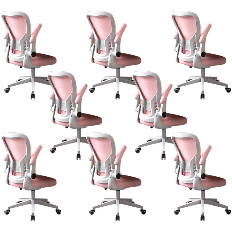 Modern Office Chair Adjustable Seat Height Swivel Chair with Breathable Back