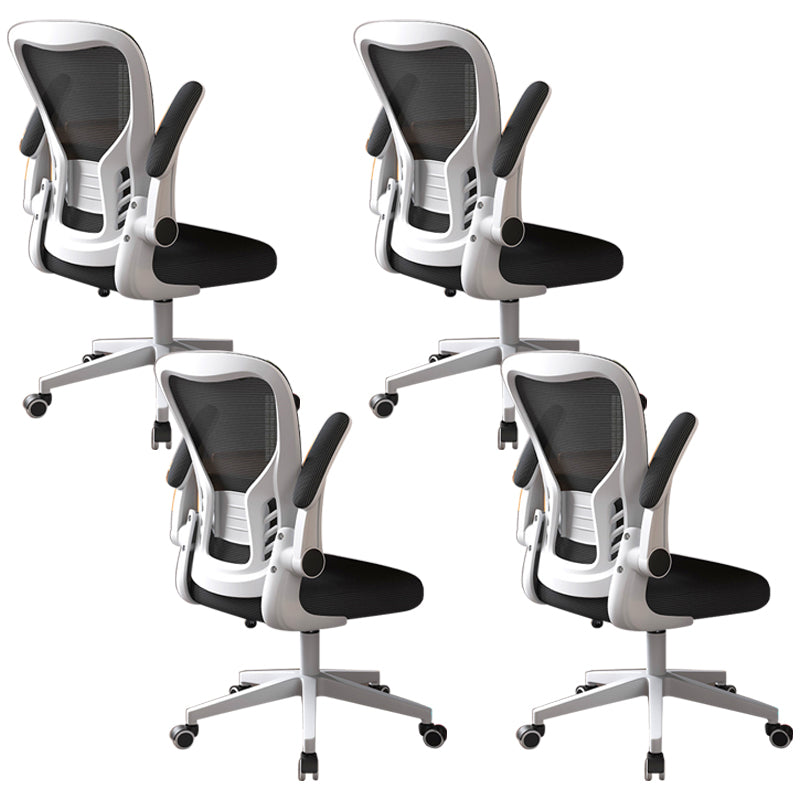 Modern Office Chair Adjustable Seat Height Swivel Chair with Breathable Back