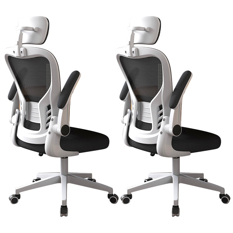 Modern Office Chair Adjustable Seat Height Swivel Chair with Breathable Back