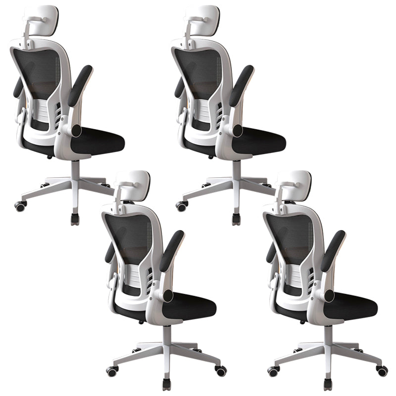 Modern Office Chair Adjustable Seat Height Swivel Chair with Breathable Back