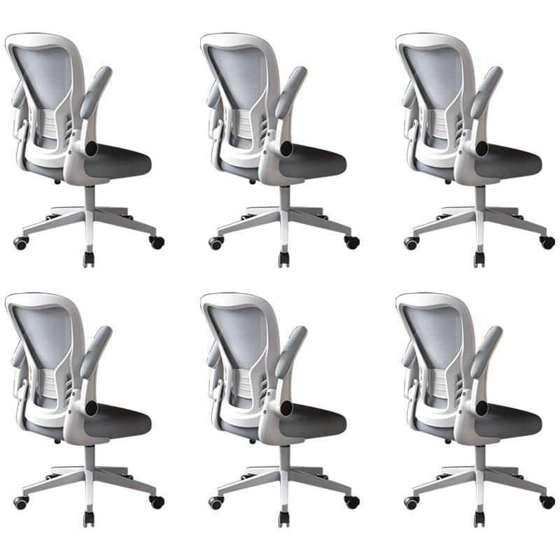 Modern Office Chair Adjustable Seat Height Swivel Chair with Breathable Back