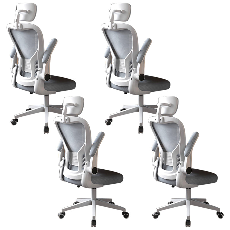 Modern Office Chair Adjustable Seat Height Swivel Chair with Breathable Back