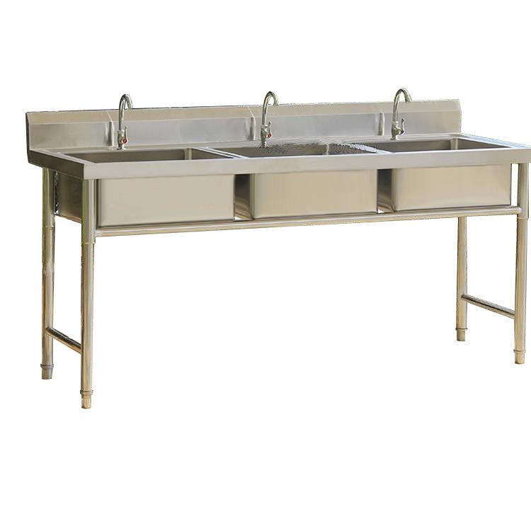 Stainless Steel Kitchen Sink Top Mounted Kitchen Sink with Faucet