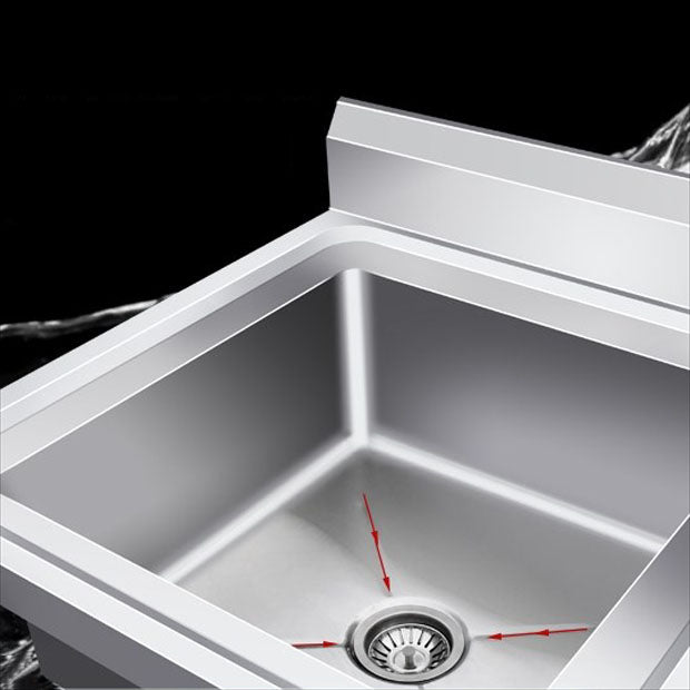 Stainless Steel Kitchen Sink Top Mounted Kitchen Sink with Faucet