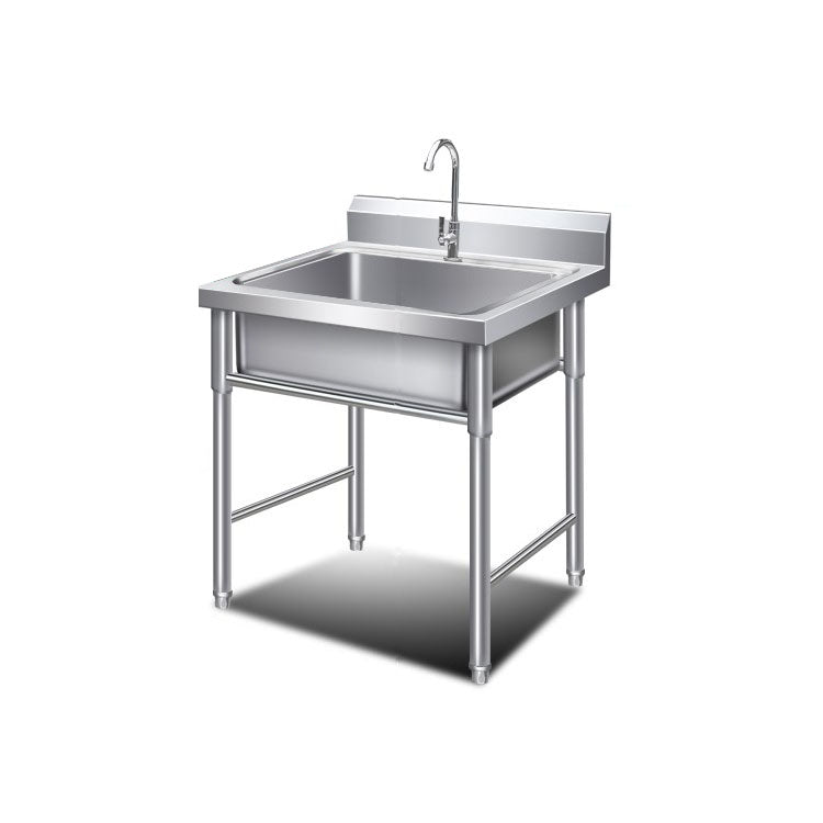 Stainless Steel Kitchen Sink Top Mounted Kitchen Sink with Faucet