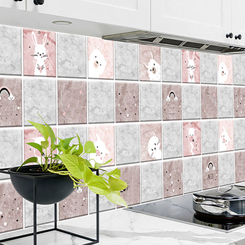 Wallpaper Wall Protective Film Waterproof Moisture-proof Oil-proof Kitchen and Bathroom