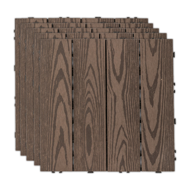 Water Resistant Tile Flooring Engineered Wood Floor Tile with Click Lock