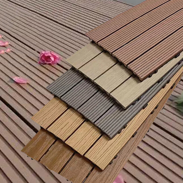 Waterproof Flooring Tiles Interlocking Composite Patio Flooring Tiles