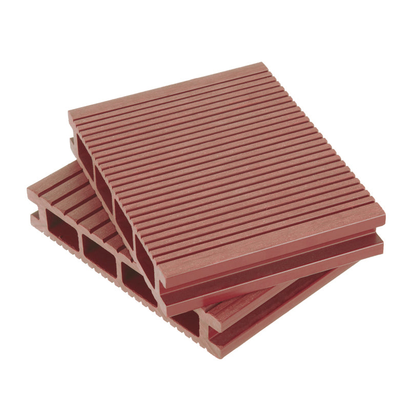 Composite Deck Tiles Pure Color Water Resistant Outdoor Flooring