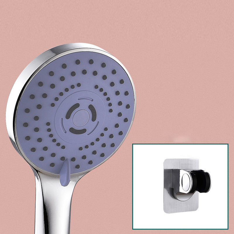 Round Shower Head Plastic Shower Head with Adjustable Spray Pattern