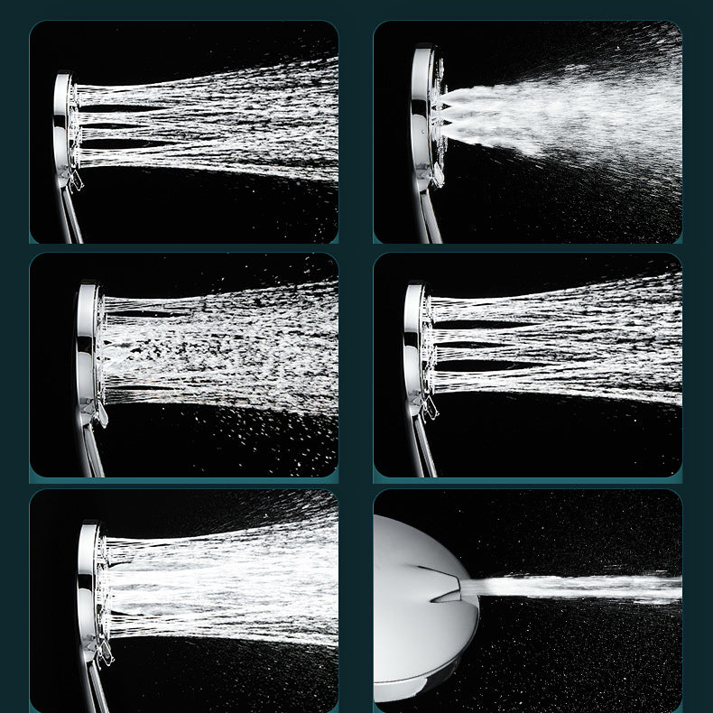 Contemporary Shower Head Plastic Shower Head with Adjustable Water Flow