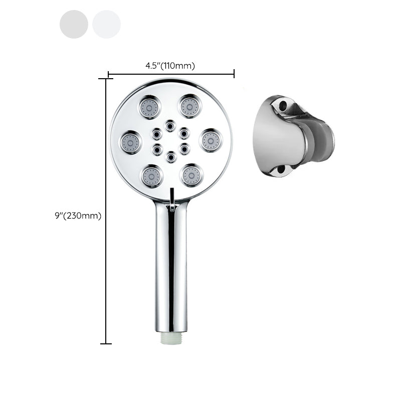 Contemporary Shower Head Plastic Shower Head with Adjustable Water Flow