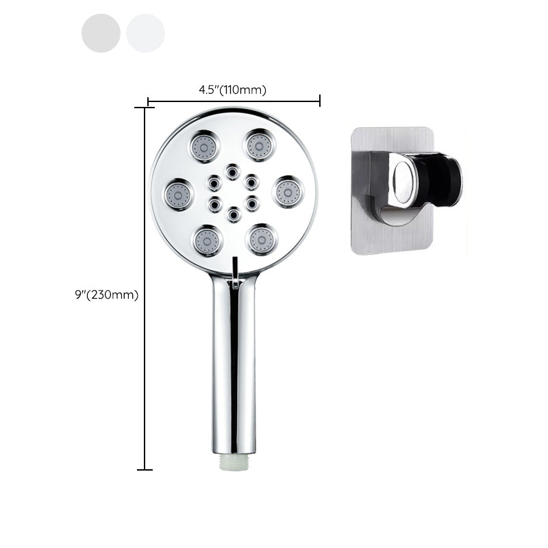 Contemporary Shower Head Plastic Shower Head with Adjustable Water Flow