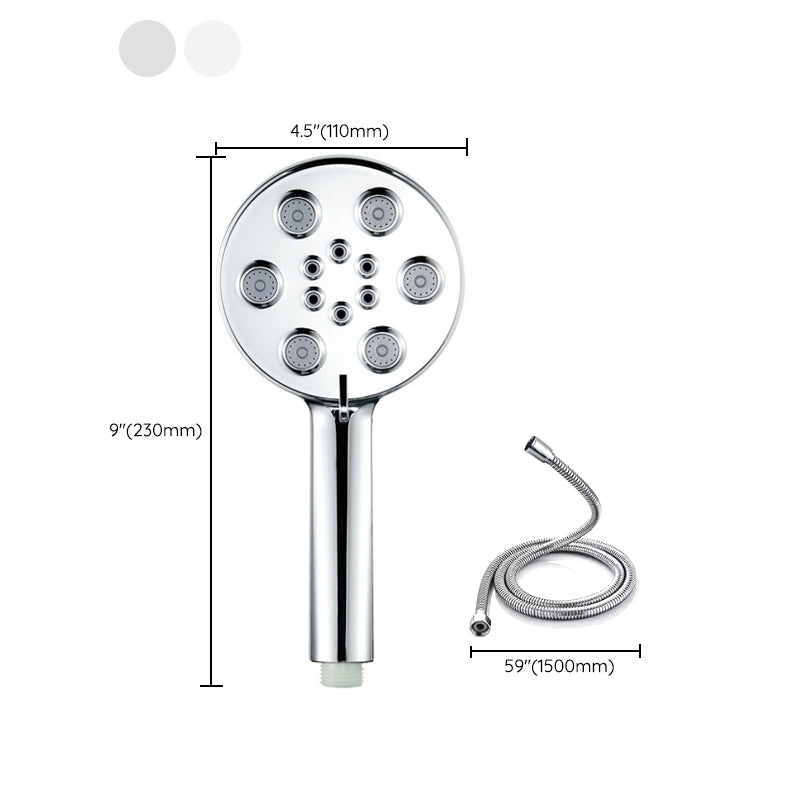 Contemporary Shower Head Plastic Shower Head with Adjustable Water Flow