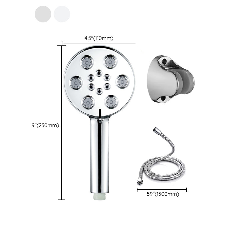 Contemporary Shower Head Plastic Shower Head with Adjustable Water Flow