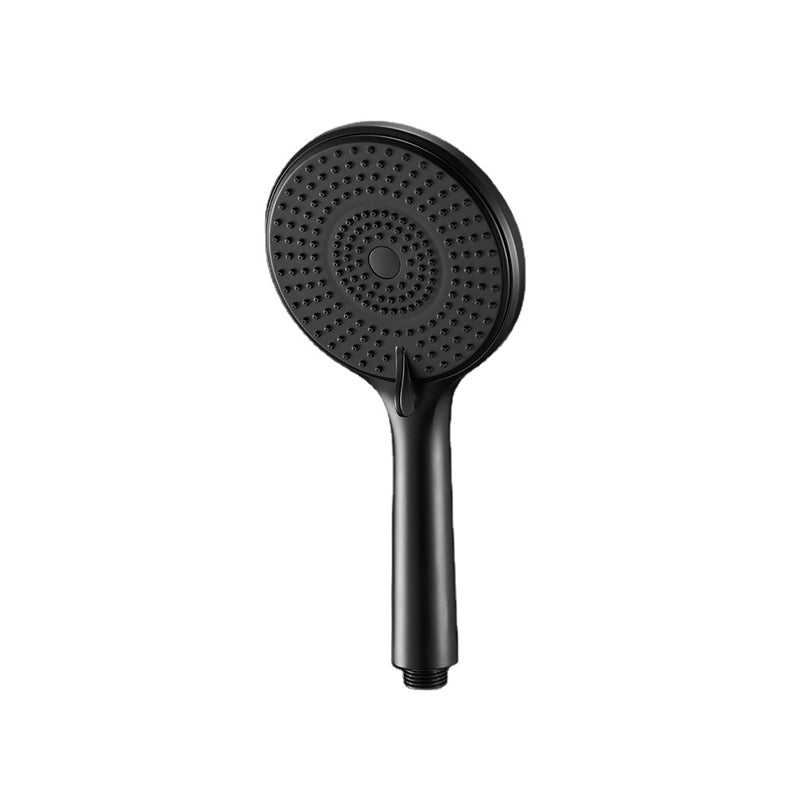 Round Shower Head Plastic Handheld Shower Head with Adjustable Spray Pattern