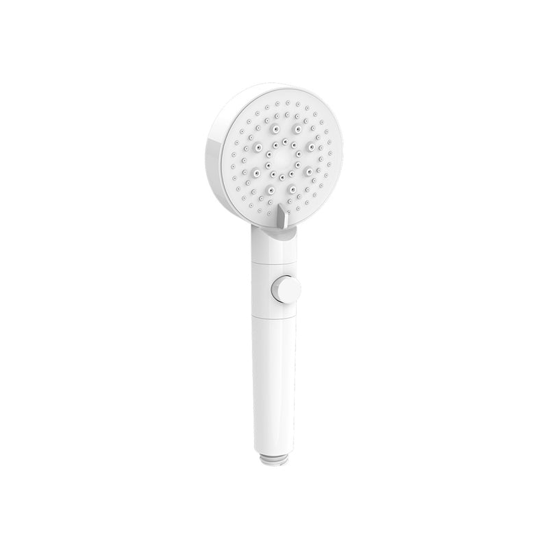 Modern Handheld Supercharged Shower Head Round Turbo Spray Head