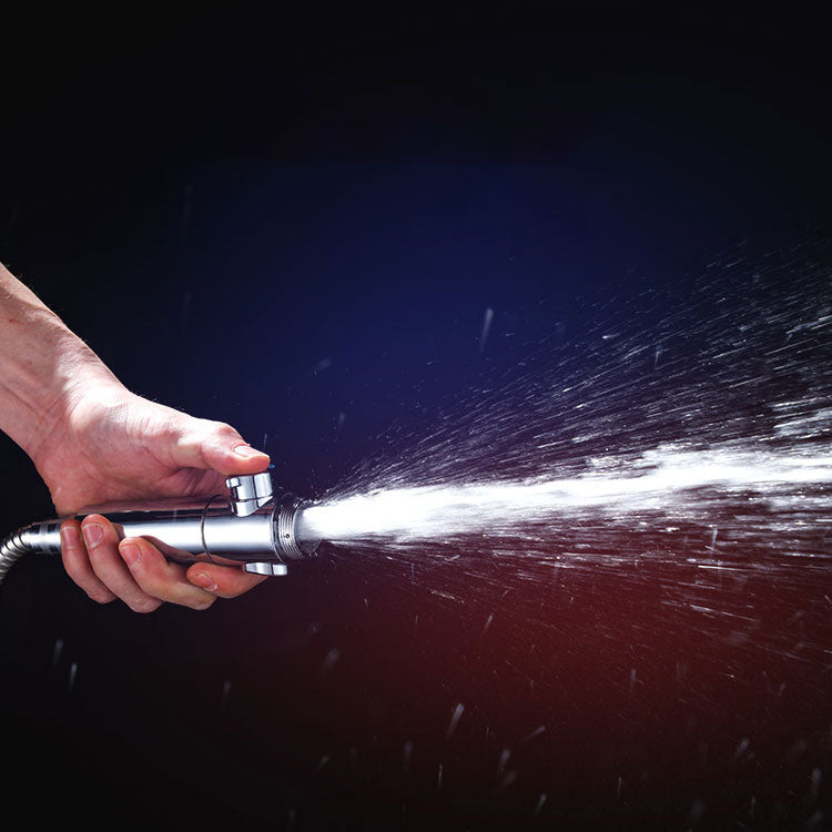 Modern Handheld Supercharged Shower Head Round 3 Setting Spray Head