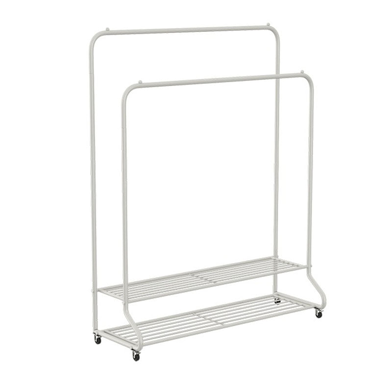 Contemporary Plain Coat Rack Storage Shelving Metal Coat Rack for Living Room