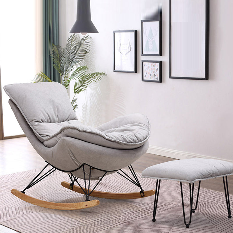 Modern Style Rocking Chair Indoor Sofa Rocking Chair for Living Room