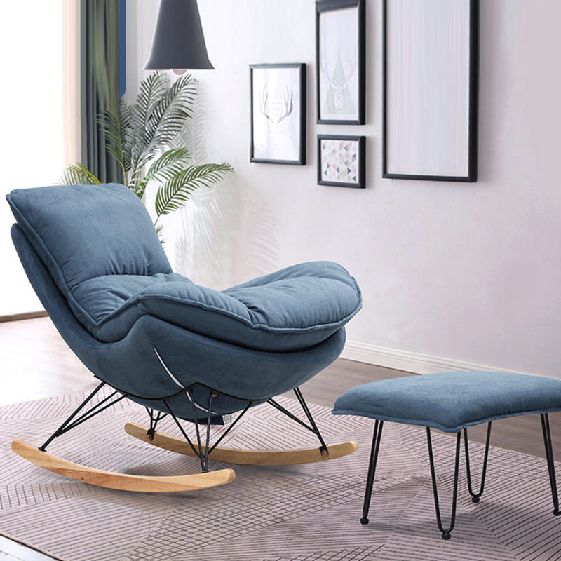 Modern Style Rocking Chair Indoor Sofa Rocking Chair for Living Room
