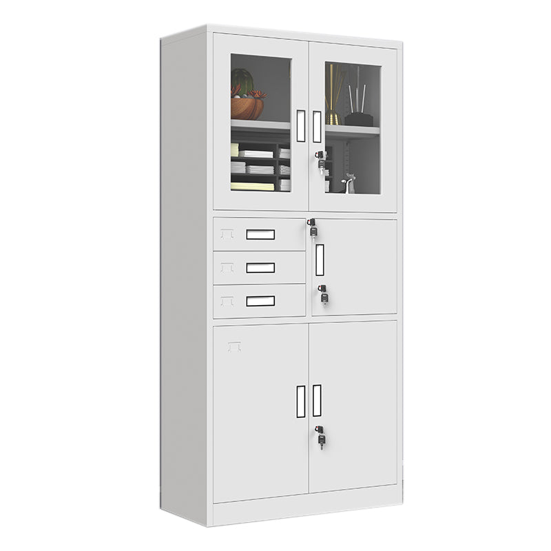 Leisure File Cabinet Vertical Metal File Cabinet for Home and Office