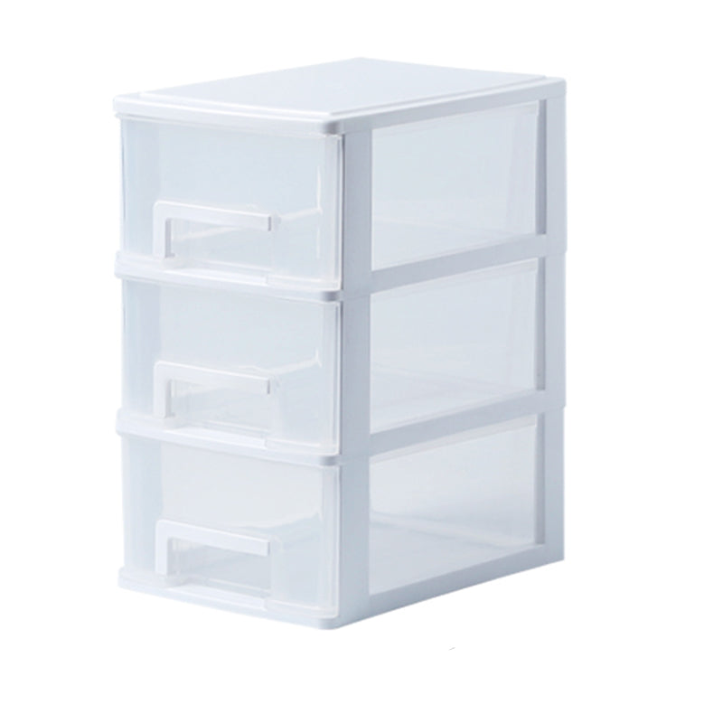 Vertical Filing Cabinet Transparent Drawers Plastic Modern Filing Cabinet