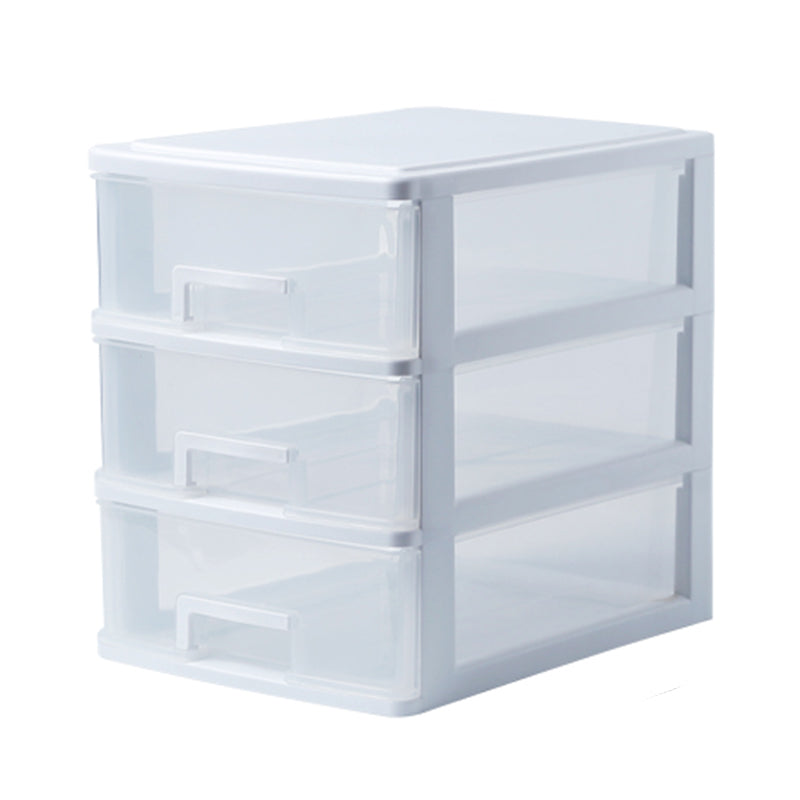 Vertical Filing Cabinet Transparent Drawers Plastic Modern Filing Cabinet