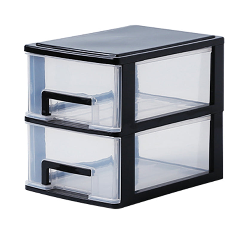 Vertical Filing Cabinet Transparent Drawers Plastic Modern Filing Cabinet