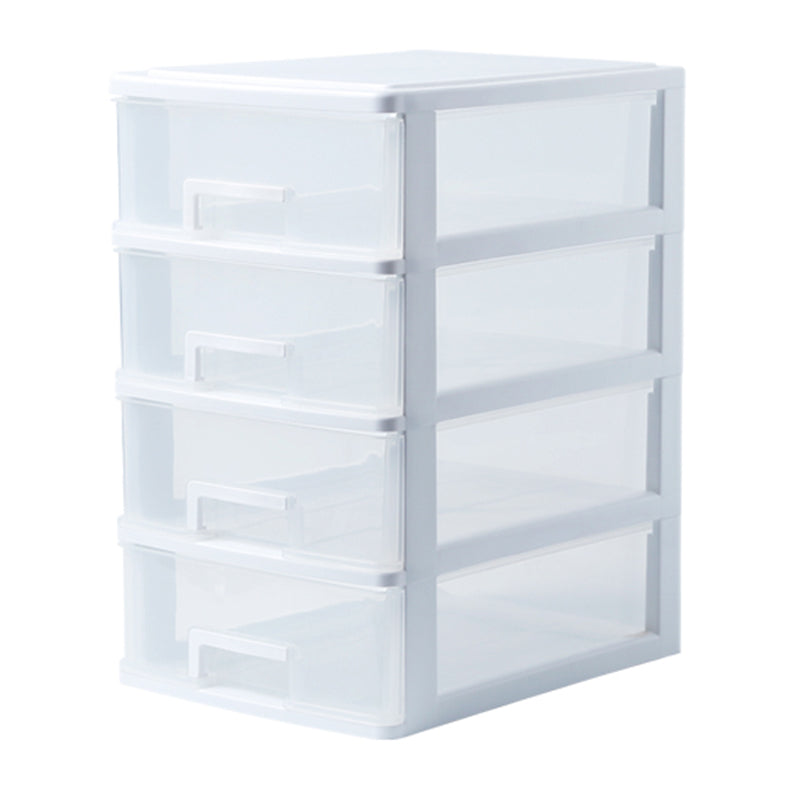 Vertical Filing Cabinet Transparent Drawers Plastic Modern Filing Cabinet