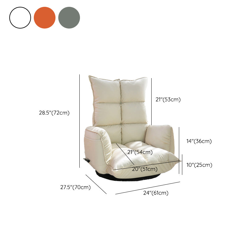 Position Lock Recliner Manual-Handle Standard Recliner with Footrest