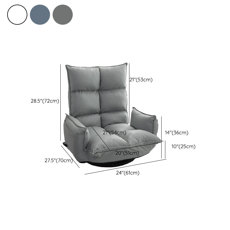 Position Lock Recliner Manual-Handle Standard Recliner with Footrest