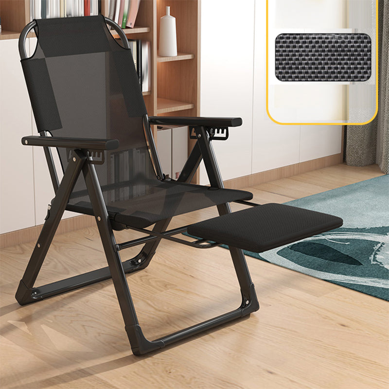 Metal Standard Recliner Solid Color Living Room Foldable Seat