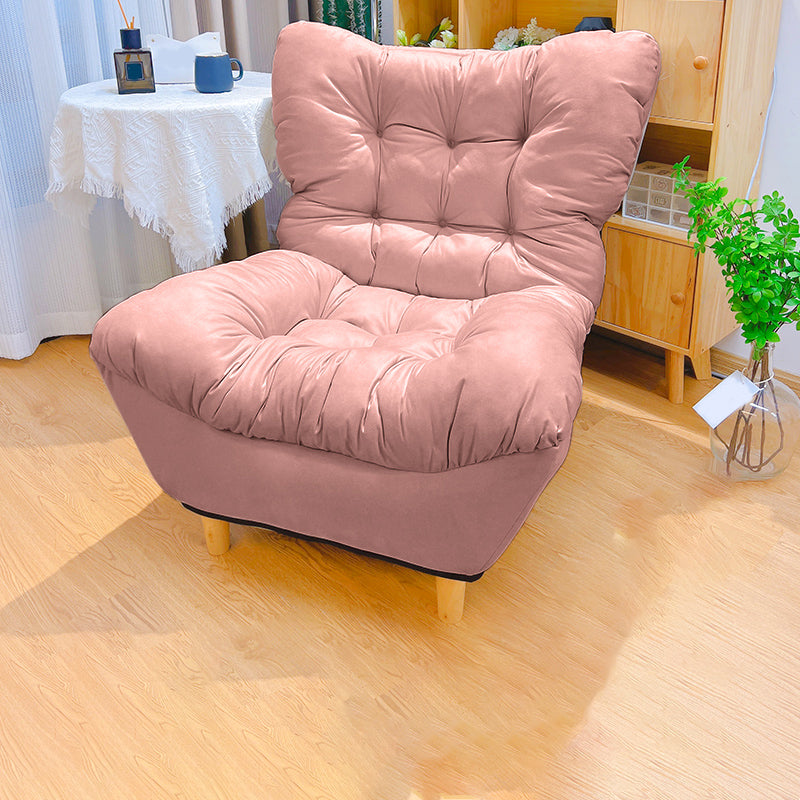 Scandinavian Upholstery Recliner Chair Solid Color Standard Recliner