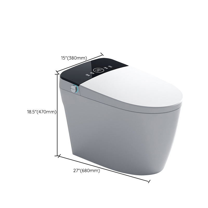 Contemporary Ceramic Flush Toilet Seat Included Urine Toilet for Bathroom