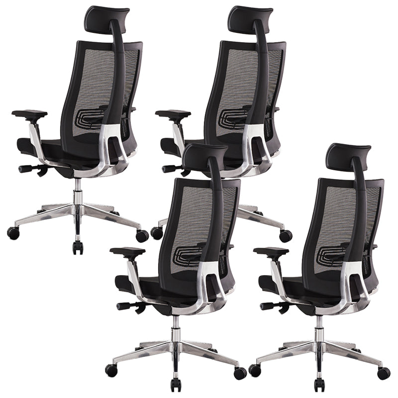 Removable Arms Desk Chair Modern Ergonomic No Distressing Office Chair with Wheels