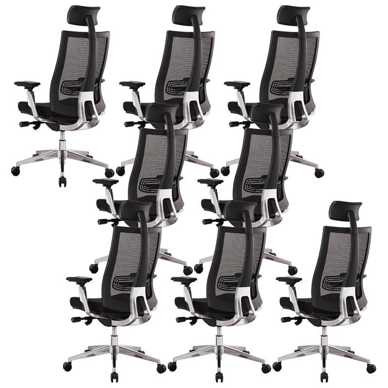 Removable Arms Desk Chair Modern Ergonomic No Distressing Office Chair with Wheels