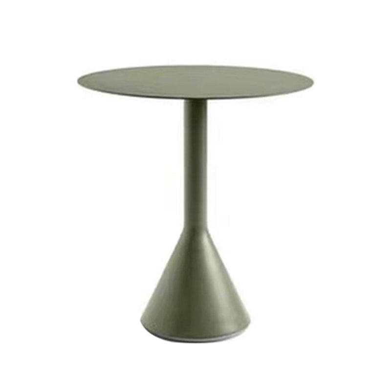 Modern Round/Square Patio Table Green Iron Frame Patio Table