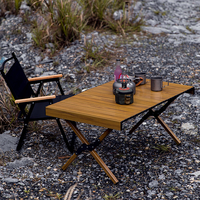 Rectangle Aluminum Frame Camping Table Contemporary Removable Camping Table