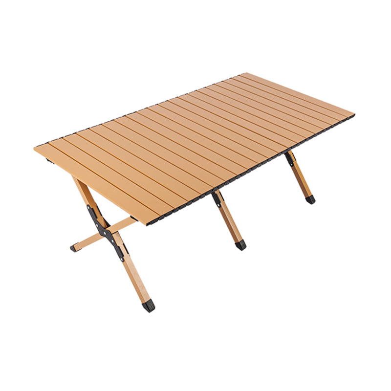 Rectangle Metal Removable Camping Table Contemporary Folding Table