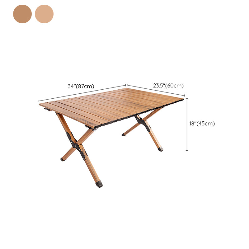 Rectangle Metal Removable Camping Table Contemporary Folding Table