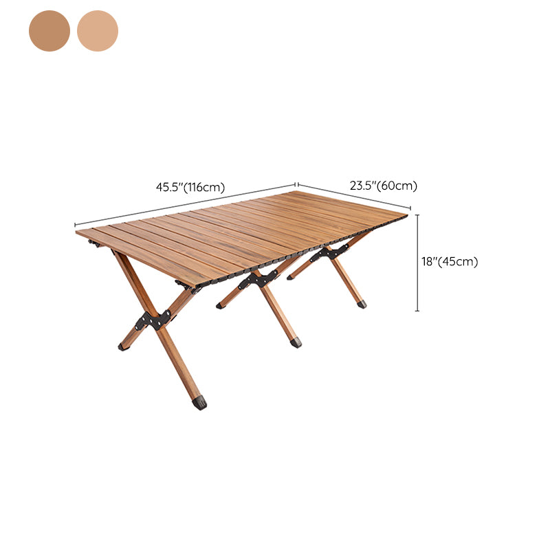 Rectangle Metal Removable Camping Table Contemporary Folding Table