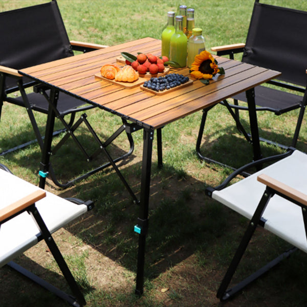 Contemporary Lift Aluminum Camping Table Removable Rectangle Camping Table